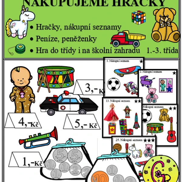 Nakupujeme hračky