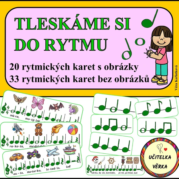 TLESKÁME SI DO RYTMU - hudební výchova