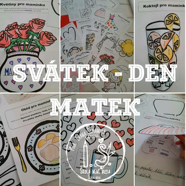 Svátek - DEN MATEK 1. třída