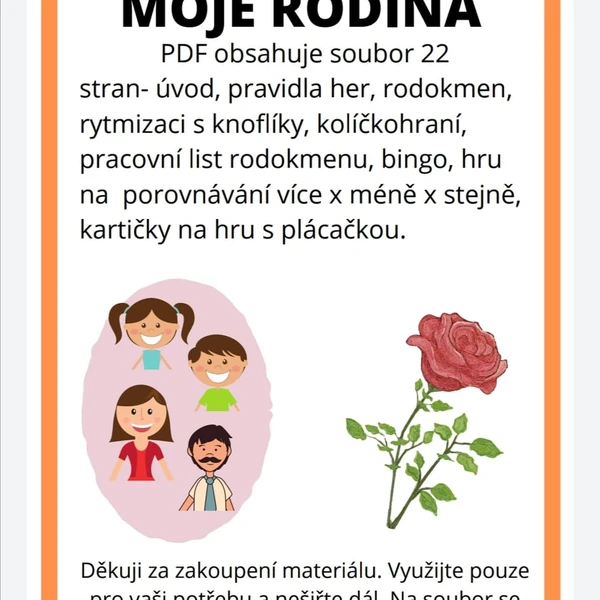 MOJE RODINA - soubor her