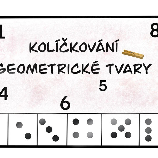 Kolíčkování - Geometrické tvary