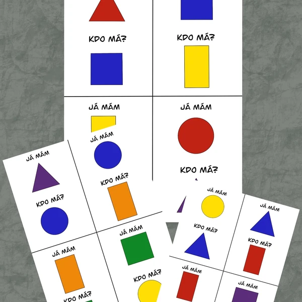 Já mám kdo má Geometrické tvary 