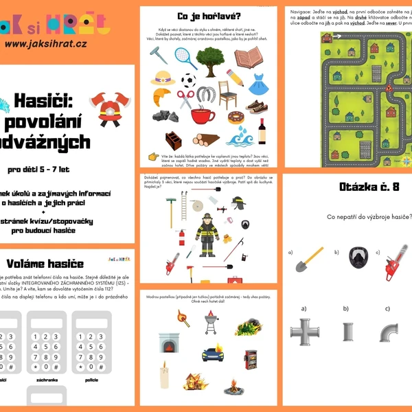 HASIČI - povolání odvážných