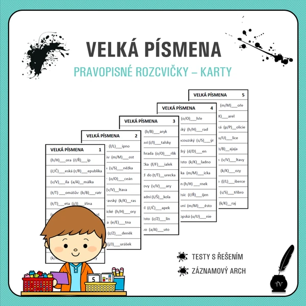 Velká písmena - testy 