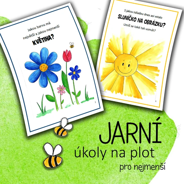 JARNÍ POZNÁVAČKA - úkoly na plot