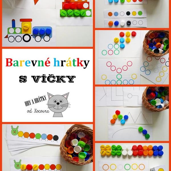 Barevné hrátky s VÍČKY