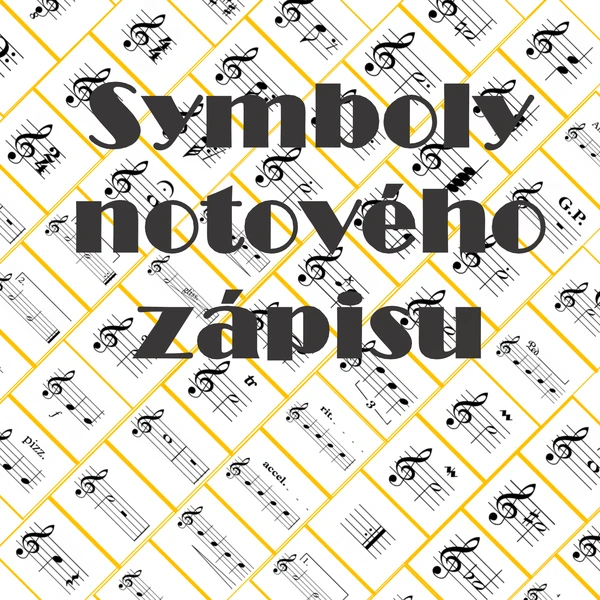 Symboly hudebního zápisu