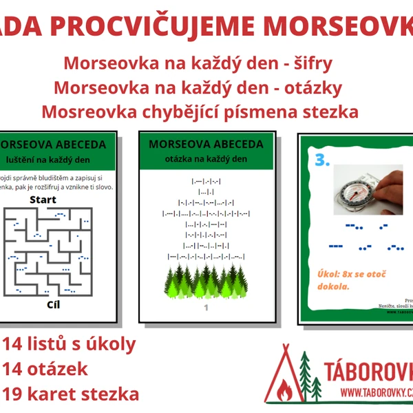 Sada procvičujeme morseovku