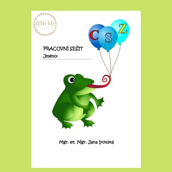 Pracovní sešit-hlásky C,S,Z