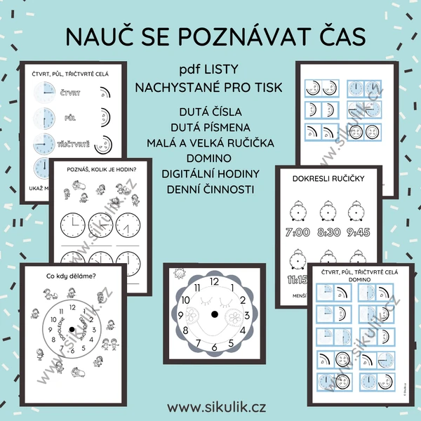 NAUČ SE POZNÁVAT ČAS