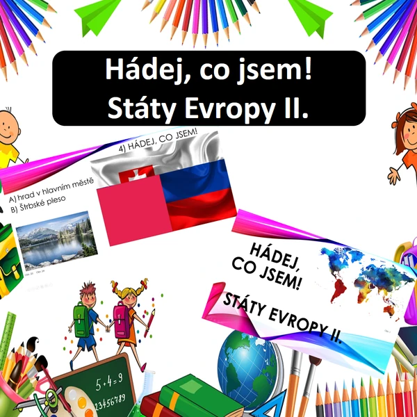 Hádej, co jsem! Státy Evropy II.