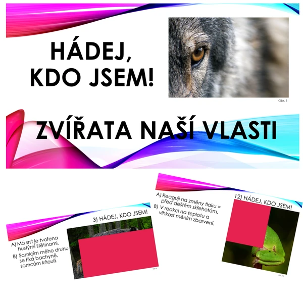 Hádej, kdo jsem! Zvířata ČR