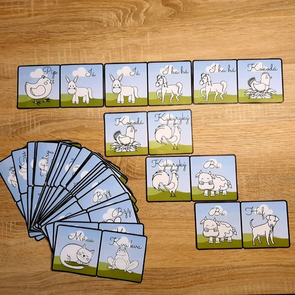 Domino: Jak dělají zvířátka?
