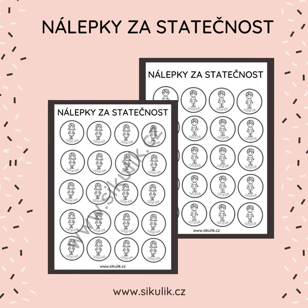 Nálepky za statečnost