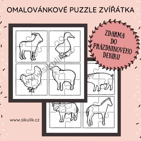 PUZZLE ZVÍŘÁTKA