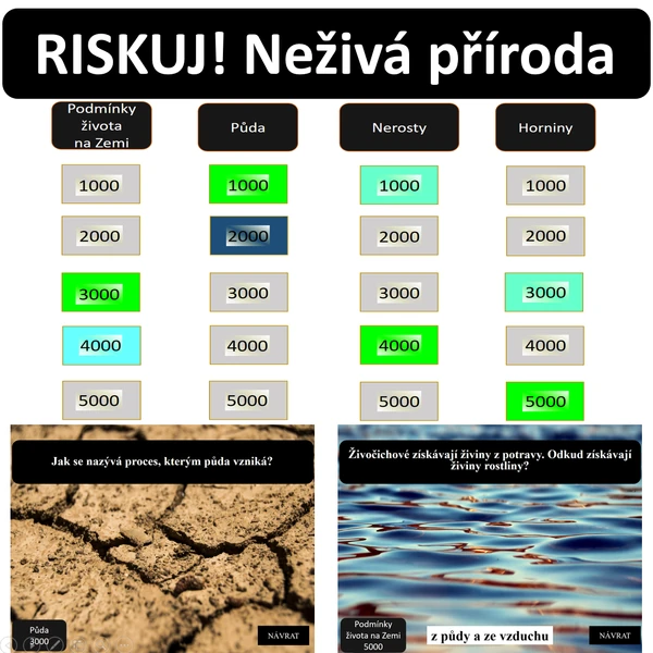 RISKUJ! Neživá příroda
