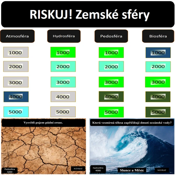 RISKUJ! Zemské sféry