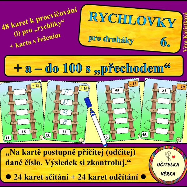 RYCHLOVKY 6. - + a - do 100 s přechodem přes základ 10