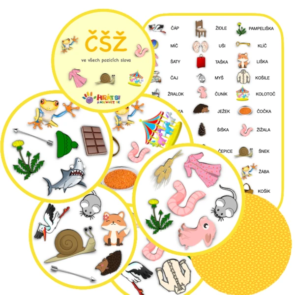 DabDuo ČŠŽ (postřehová hra) - logopedie