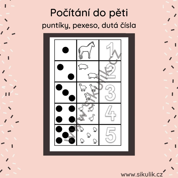 Počítání Do 5 STATEK