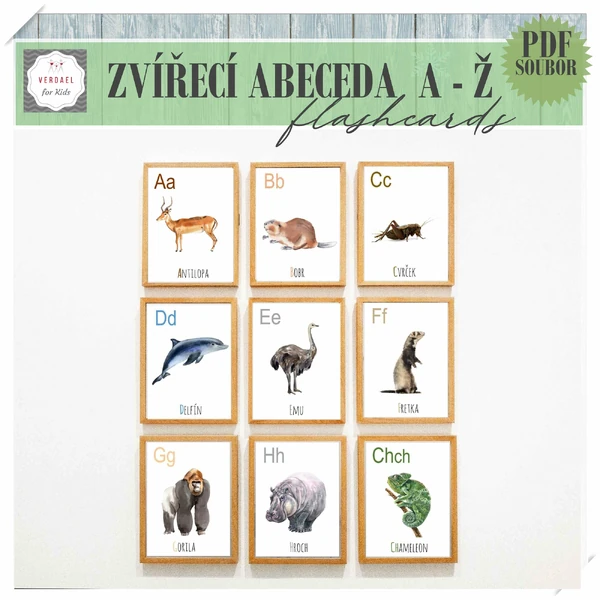 ZVÍŘECÍ ABECEDA A - Ž