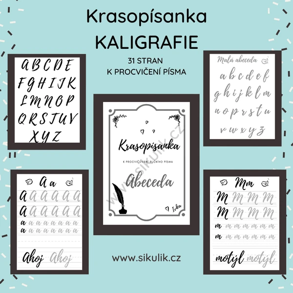 Krasopísanka Abeceda
