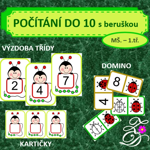 Počítání do 10 s beruškou