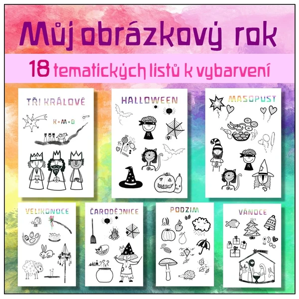 Můj obrázkový rok - významné dny, svátky a roční období