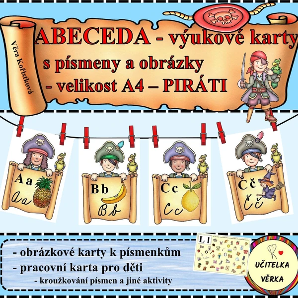 ABECEDA - PIRÁTI
