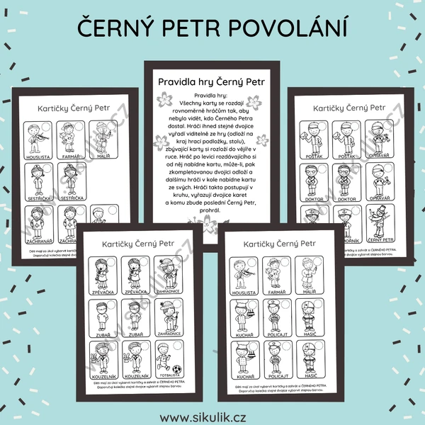 Černý Petr Povolání