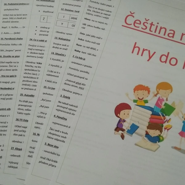 Čeština nás baví - soubor didaktických her