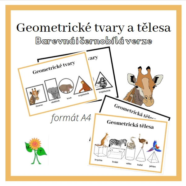 ZOO - Geometrické tvary a tělesa