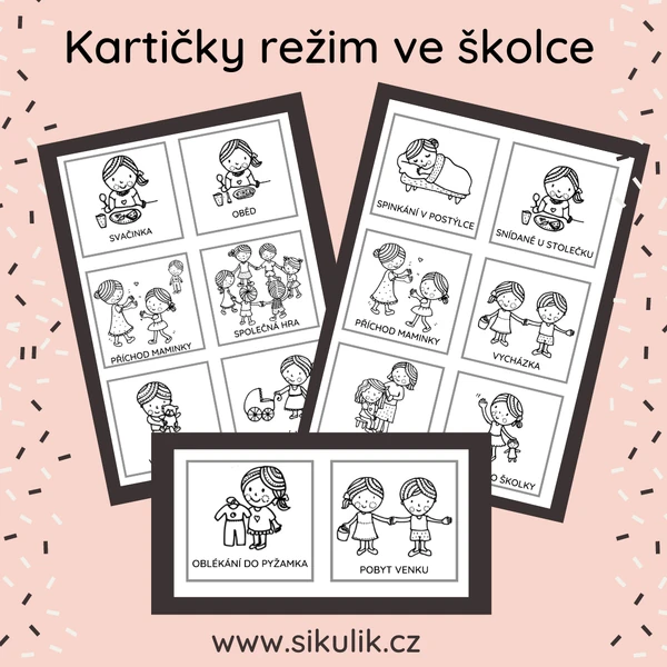 Omalovánkové Obrázky Režim MŠ
