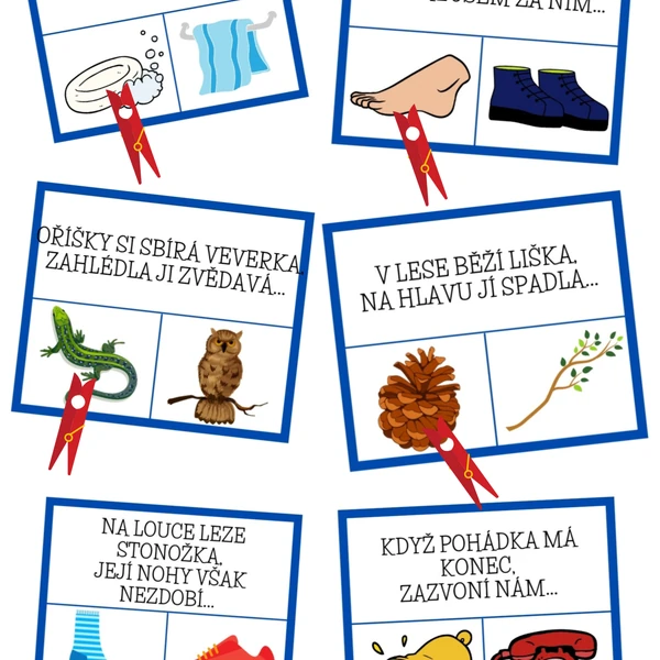Rýmovačky hrátky s kolíčky