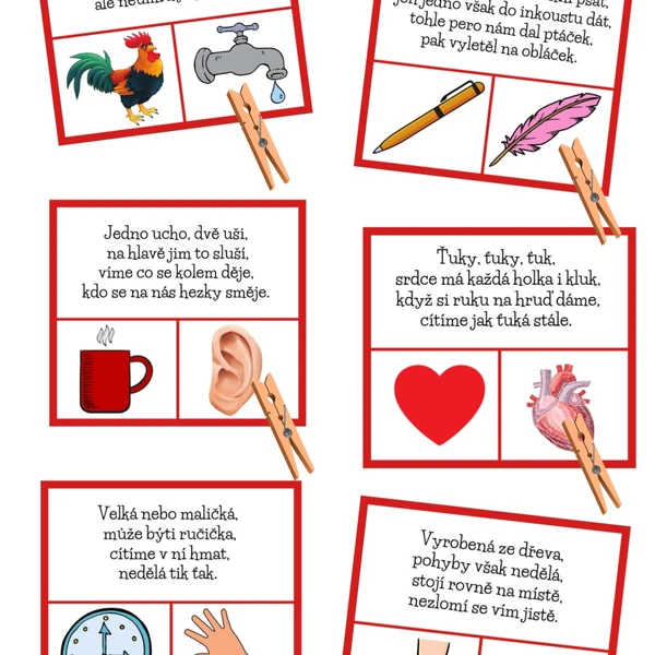 Homonyma-hrátky s kolíčky a básničky v pdf