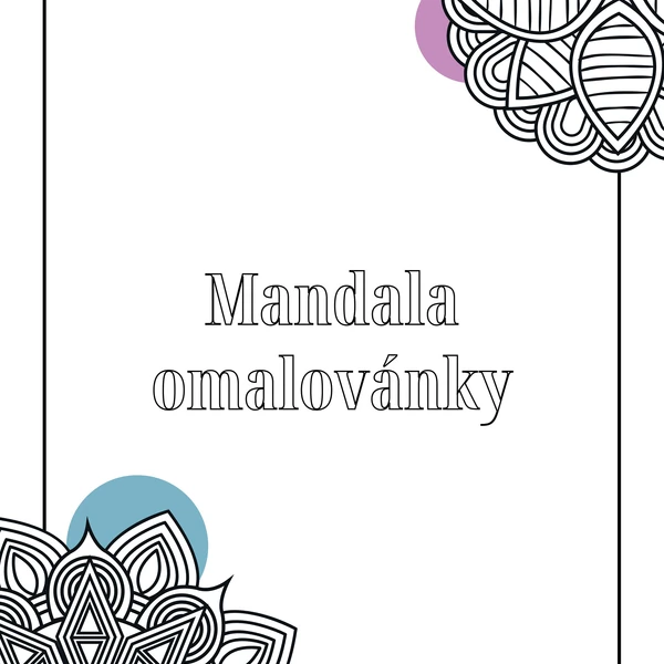 Mandala omalovánky