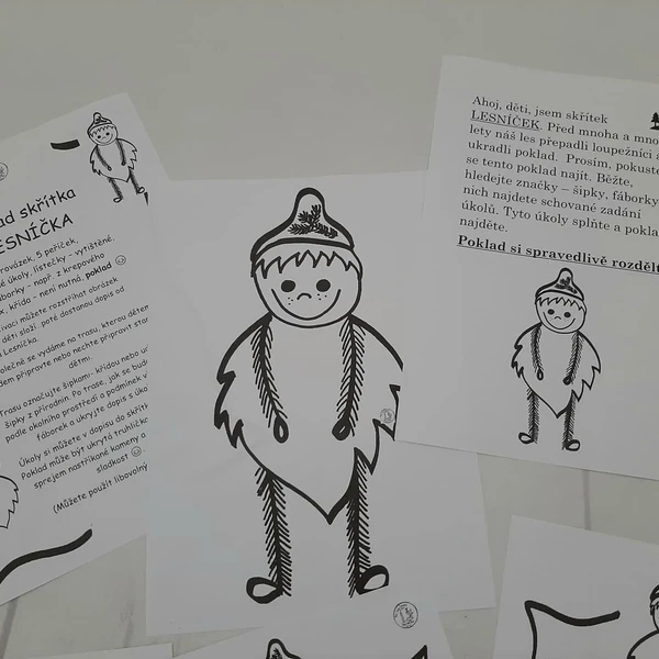 Za pokladem skřítka Lesníčka