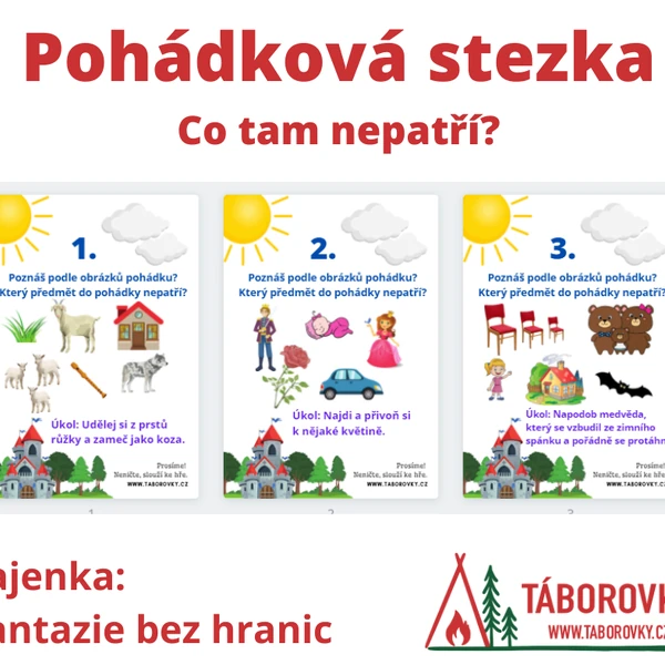 Pohádková stezka - co tam nepatří?