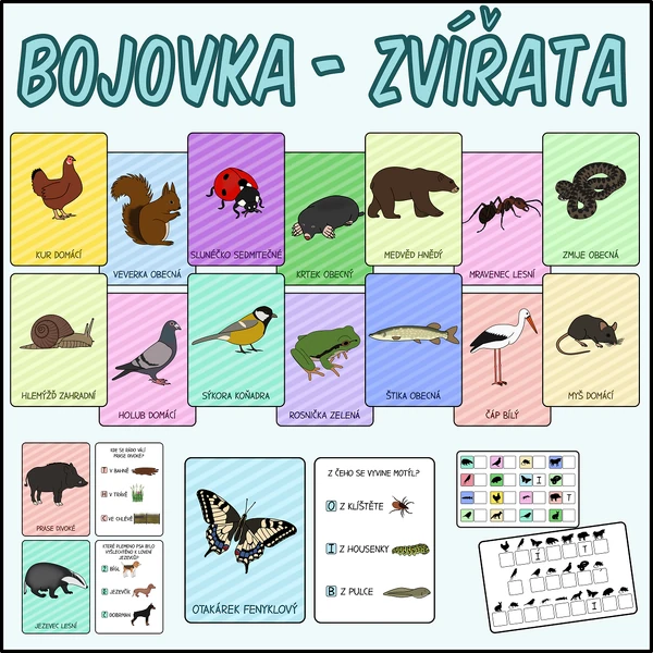 Bojovka - Zvířata