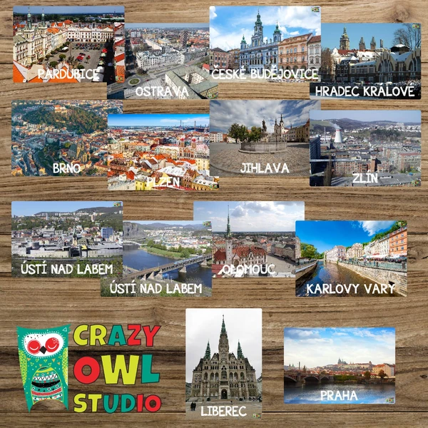 KRAJSKÁ MĚSTA ČR – demonstrační obrázky