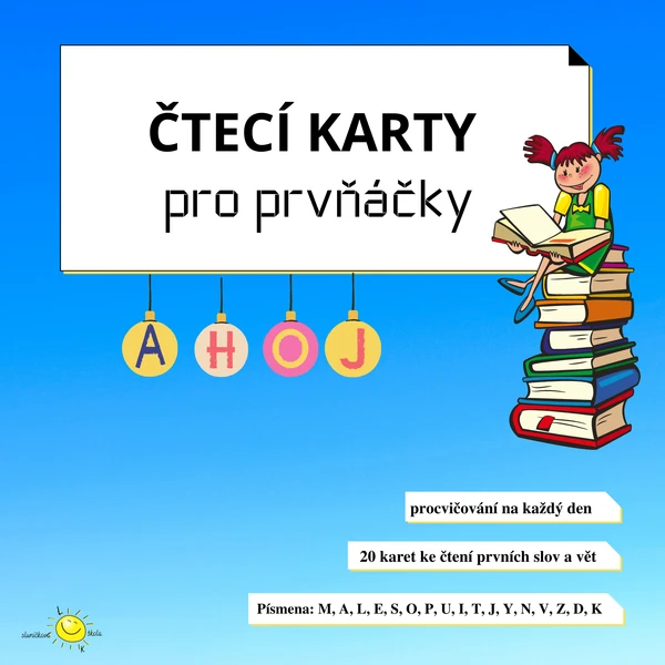 ČTECÍ KARTY pro prvňáčky