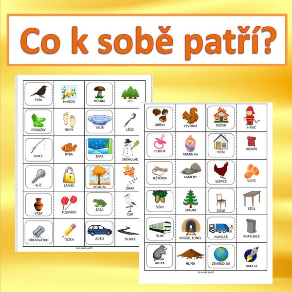 Co k sobě patří?