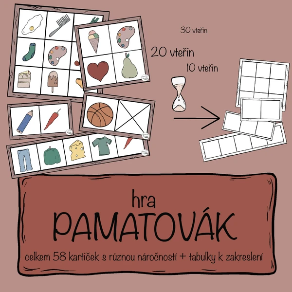 hra Pamatovák