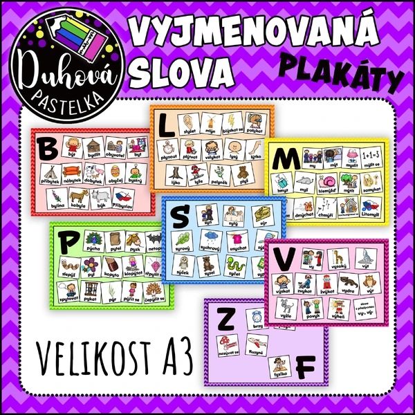 Vyjmenovaná slova - plakáty