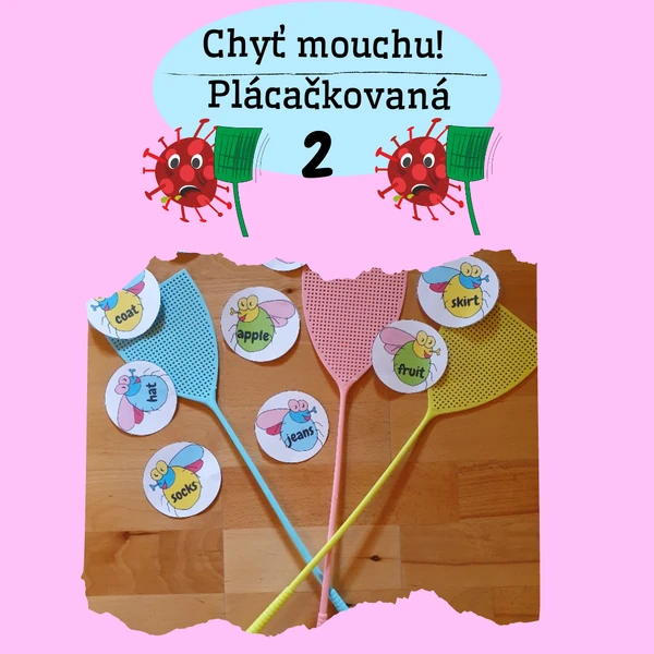 Anglická slovíčka - plácačkovaná 2
