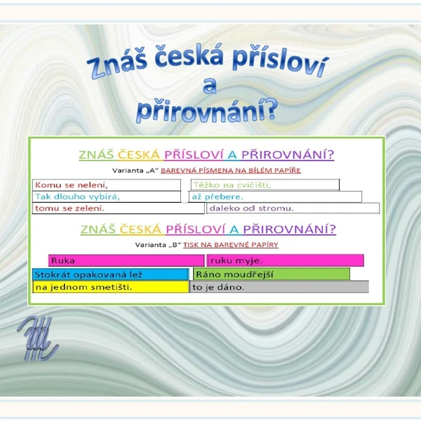 Česká přísloví a přirovnání