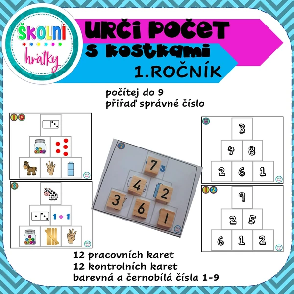 Urči POČET s kostkami