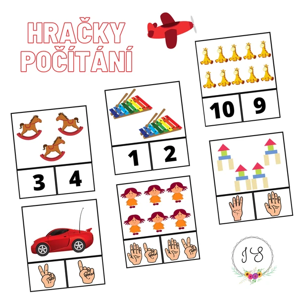 Hračky - počítání