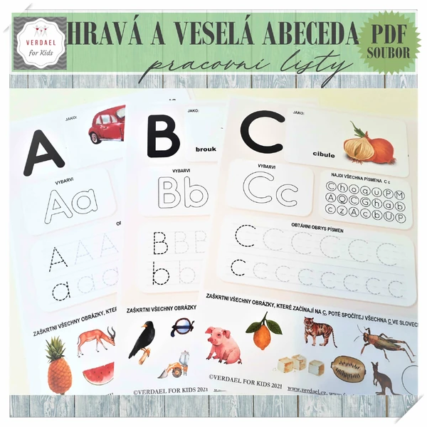 HRAVÁ A VESELÁ ABECEDA