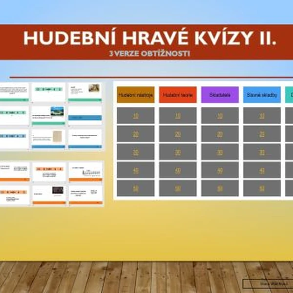 Hudební hravé kvízy II.